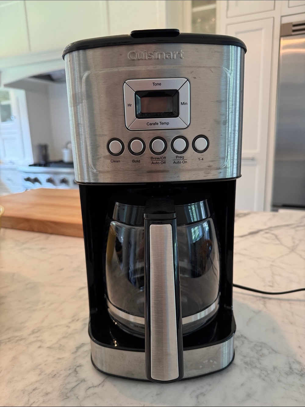 Cuisinart Black and Stainless Steel 14-Cup Drip Coffee Maker